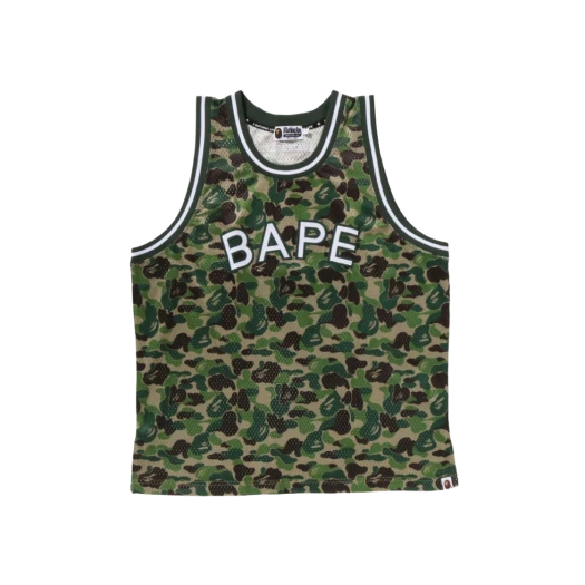 베이프 ABC 카모 베스킷 탱크탑 라이트 블루 | BAPE | KREAM BAPE ABC Camo Basketball Tank Top Light Blue
