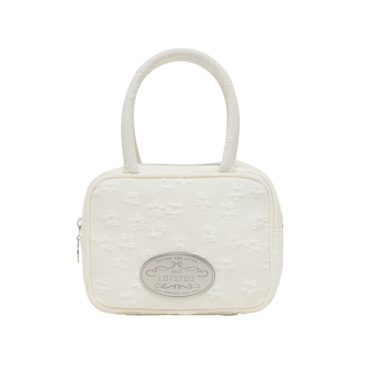 PWTF5BAW523_01 Lots You Lumpy Bumpy Tote Bag Ivory