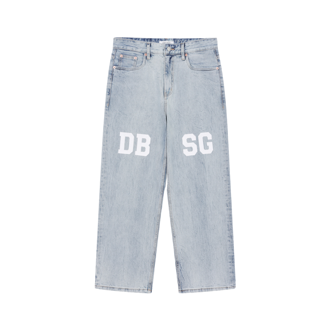J8PDX24900BUL AMOUPRE DBSG Straight Denim Light Blue - 대표 이미지 #1