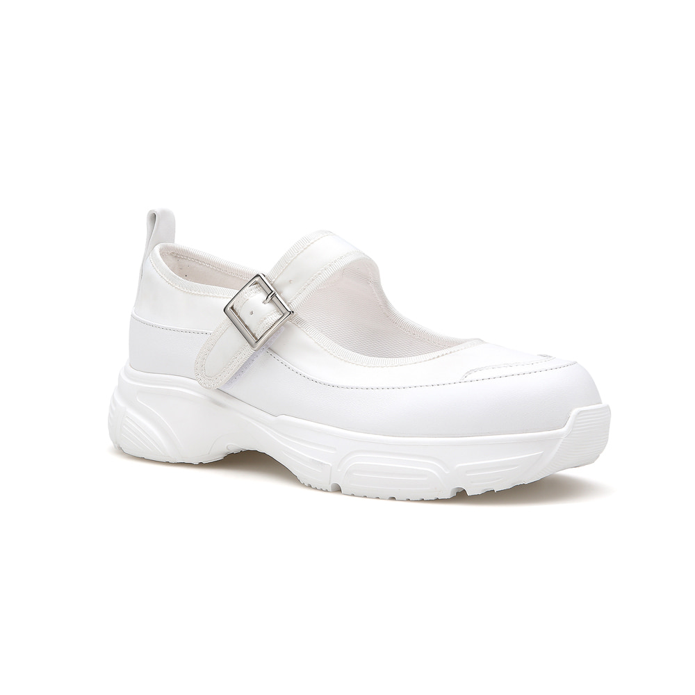 톰맥캔 버니 01 여성 메리제인 슈즈-화이트(THOMMCAN  BUNNY 01   SNEAKERS -WHITE) - 3