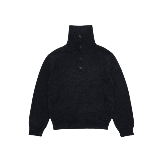 W) 생로랑 카산드라 터틀넥 스웨터 울 블랙 | Saint Laurent | KREAM