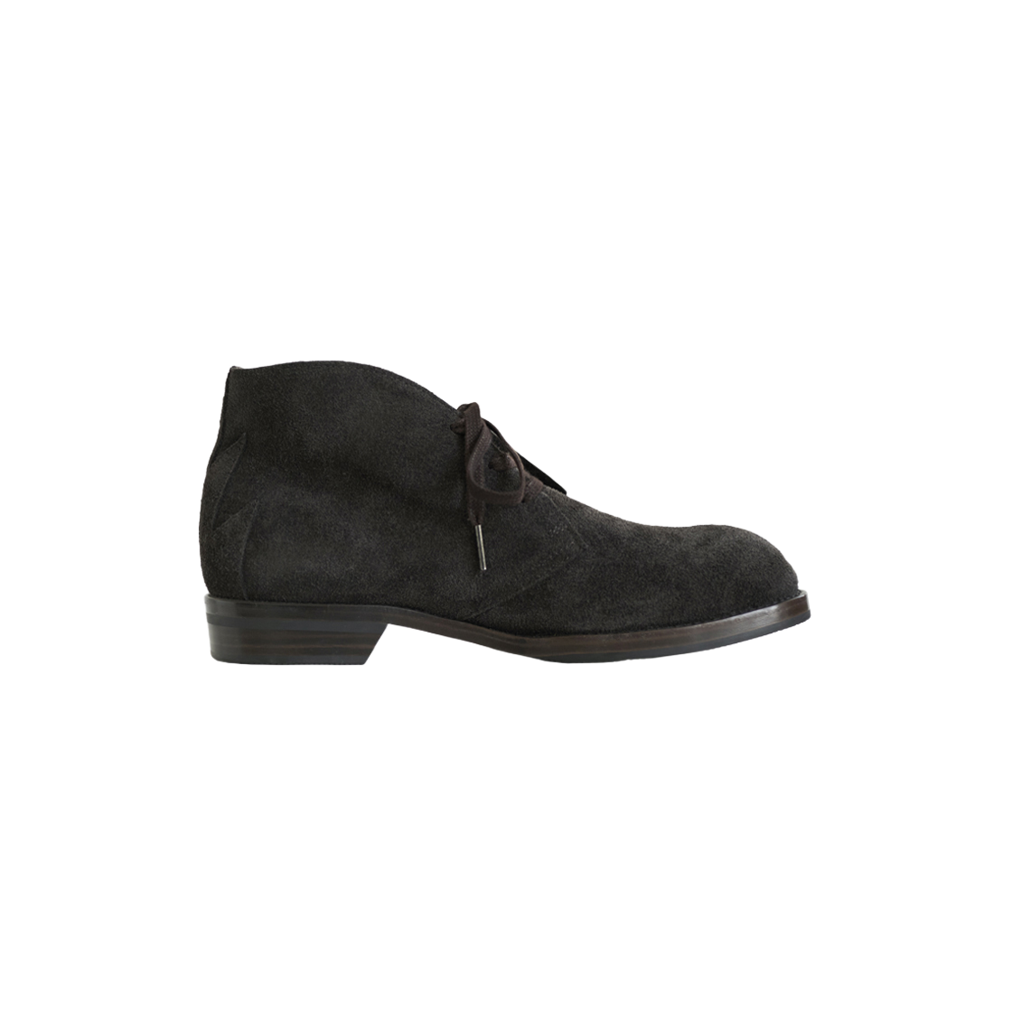 [프리오더] 폴리테루 데저트 부츠 다크 브라운([프리오더] Polyteru Desert Boots Dark Brown)