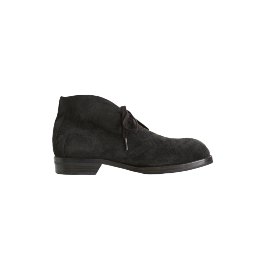 PL5PSO0903C1 Polyteru Desert Boots Dark Brown