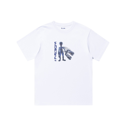 산산기어 x 롤 바론 핏 티셔츠 화이트 | Sansan Gear | KREAM