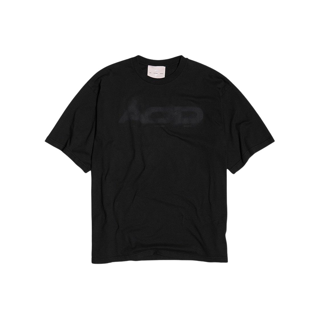 [KREAM 단독] AOD 로고 프린트 코튼 티셔츠 네로 블랙 - 24FW([KREAM 단독] AOD Logo Print Cotton T-Shirt Nero Black - 24FW)