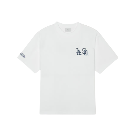 ◆MLB◆Seoul Series Dual Logo Short-Sleeved T-Shirt LA SD MLB KOREA] Seoul Series Dual Logo Half-sleeve T-shirts LA SD
