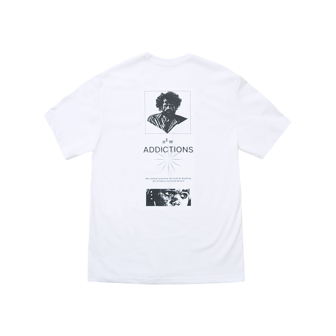 어레이드 에딕션 티셔츠 화이트(Arrayed Addictions T-shirt White)