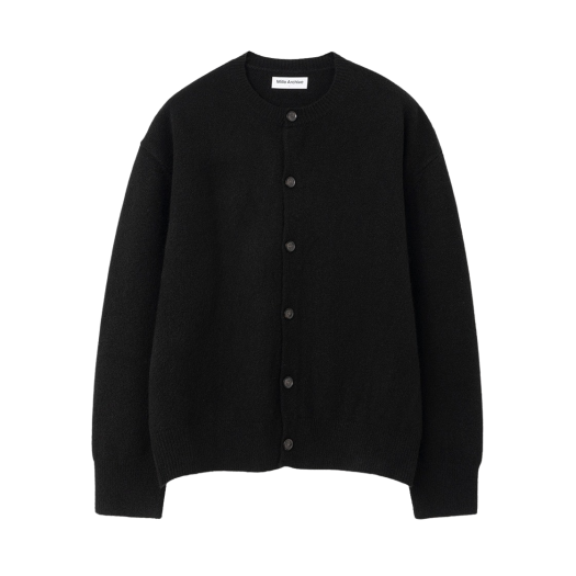 ML315BLK Millo Archive Crop Move Cardigan Black