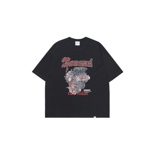 NMSS52TS13BLK NOMANUAL NM Engine T-Shirt Black