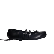 Akikoaoki Women Giselle Flat Black - 25SS
