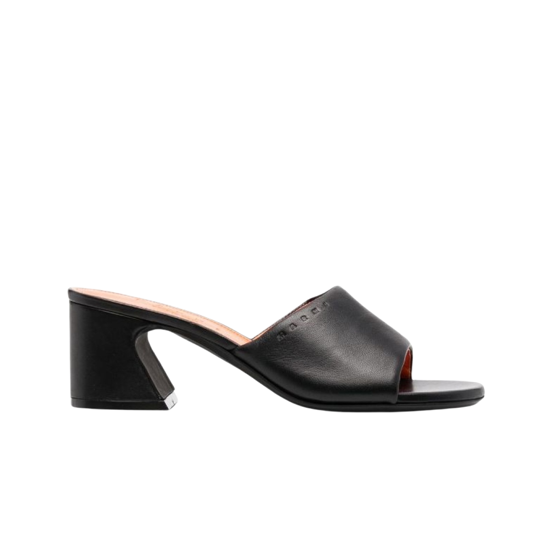 (W) 마르니 레더 샌들 블랙((W) Marni Leather Sandal Black)