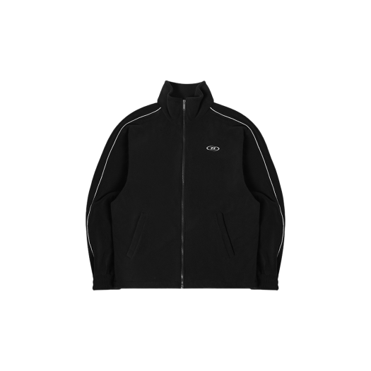 BF3MJK268BK BORN TO WIN Chrome B Fleece Jacket Black