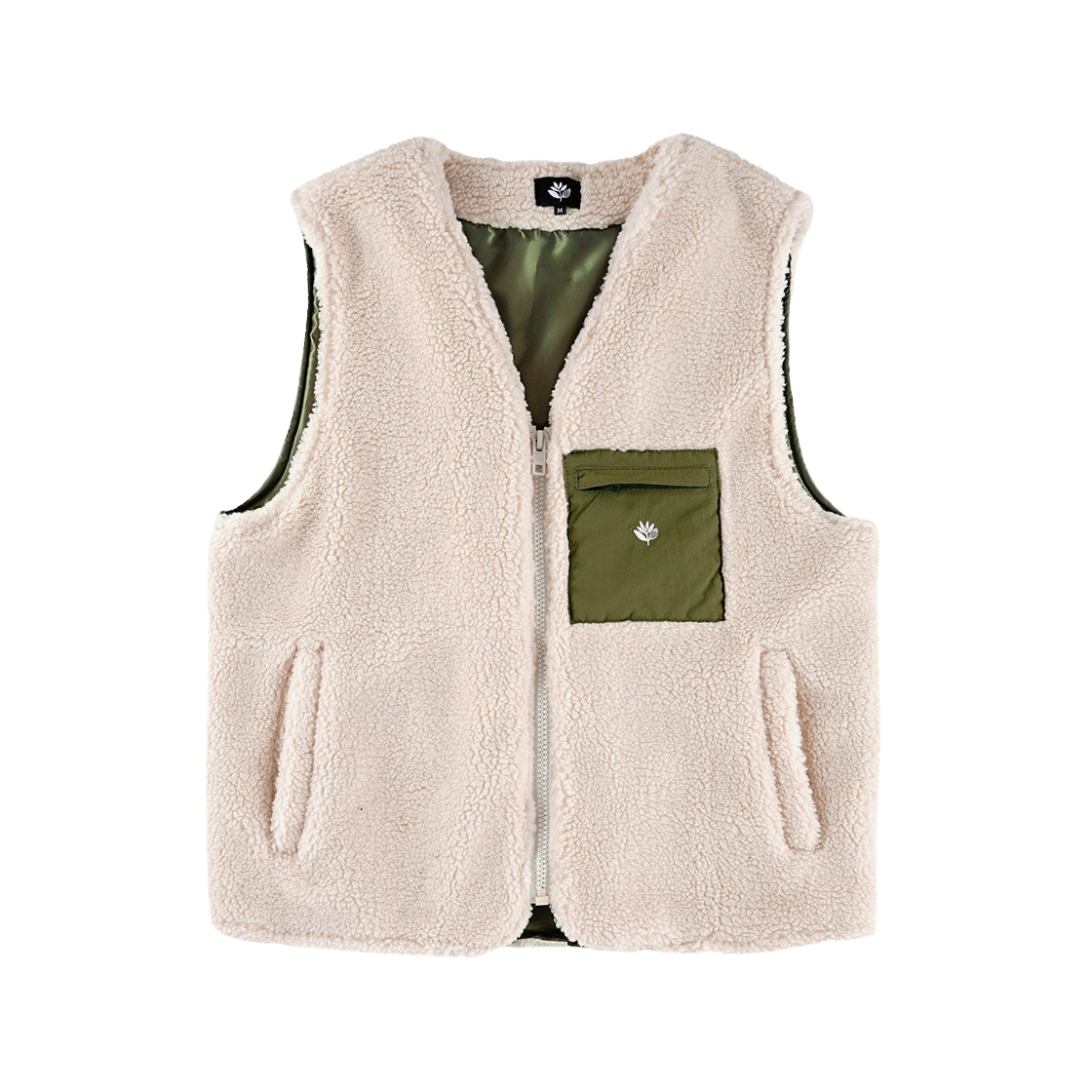 마젠타 스케이트보드 쉐르파 언더베스트 내추럴