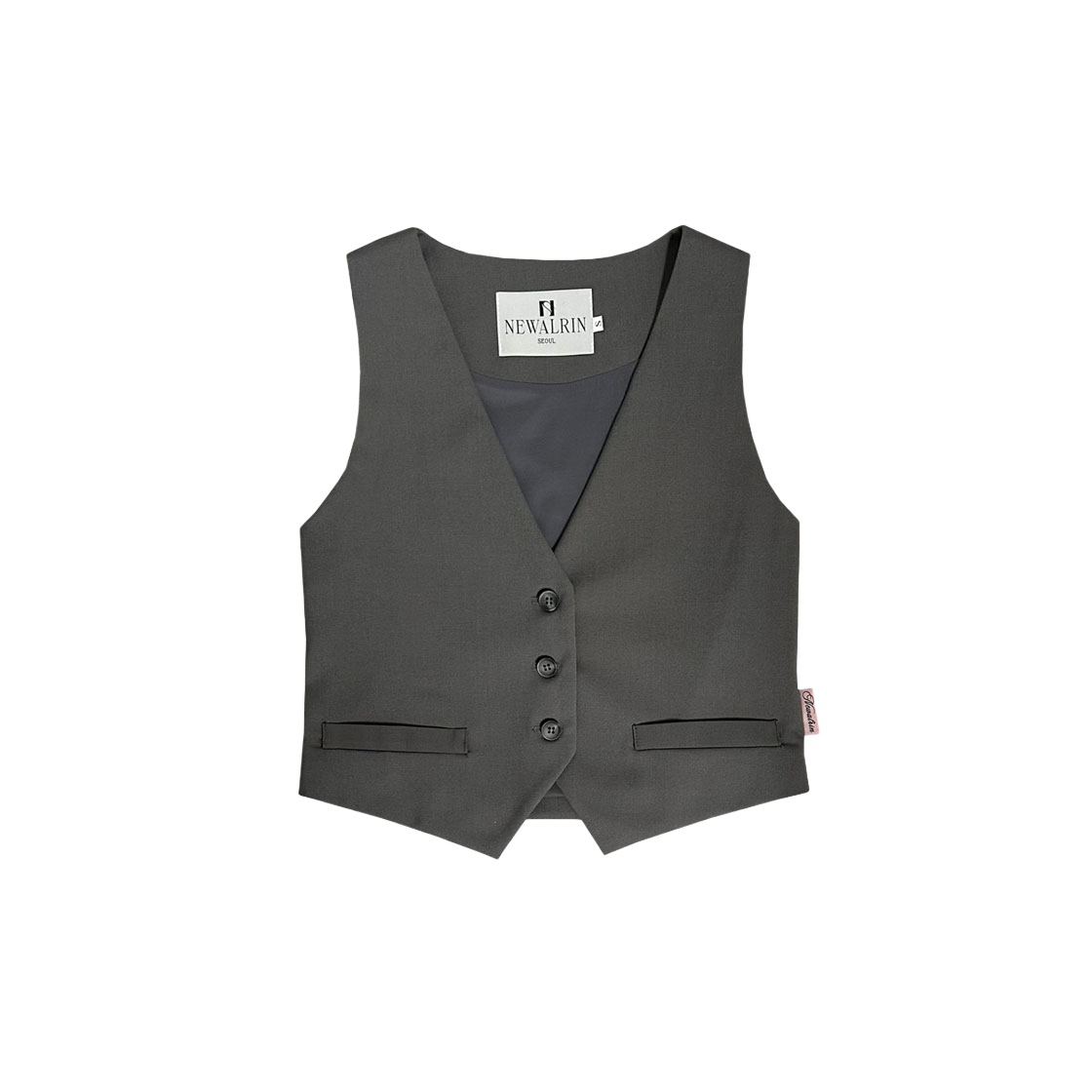 뉴얼린 하이틴 베스트 자켓 그레이(Newalrin Highteen Vest Jacket Gray)