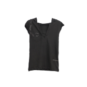 Odlyworkshop Slim Fit Sleevless Hoodie Ash