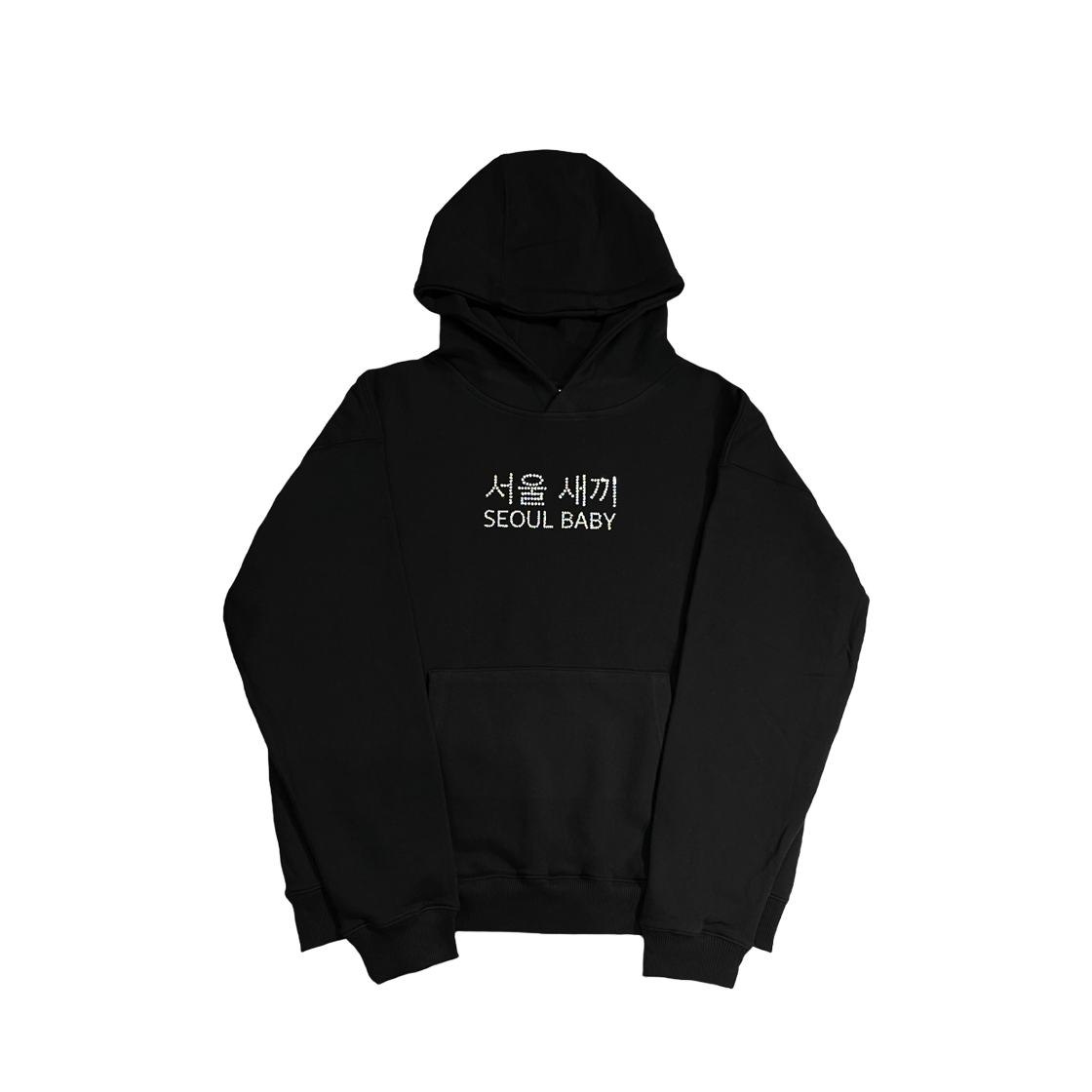 SH SEOUL HD Kims Fruits Shiny Seoul Baby Hoodie