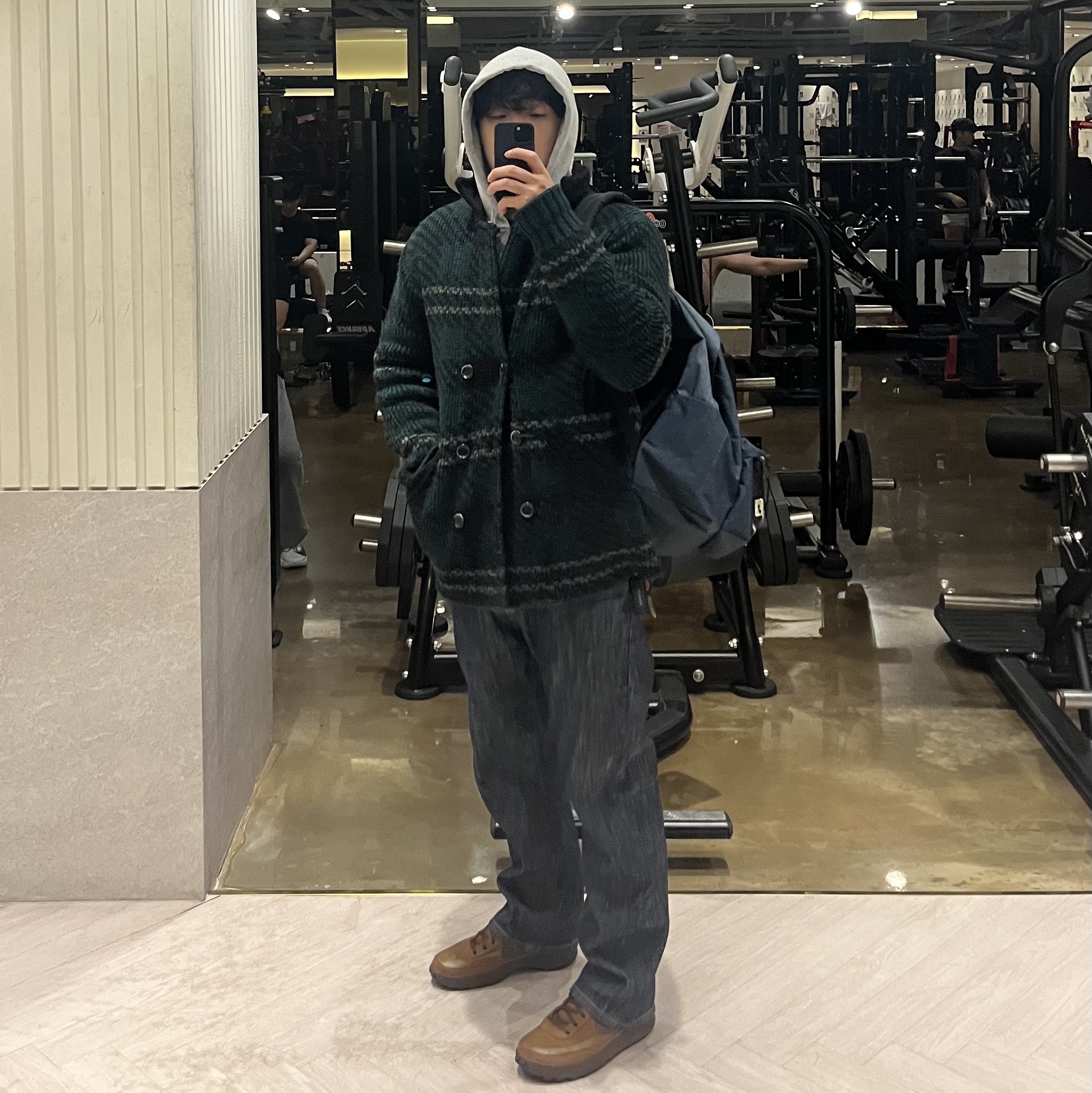 Nike x Tom Sachs General Purpose Shoe Brown 착용 스타일