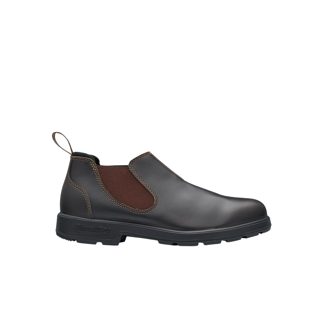 블런드스톤 오리지널 2038 첼시 슬립온 스타우트 브라운(BLUNDSTONE Originals 2038 Chelsea Slip On Stout Brown)