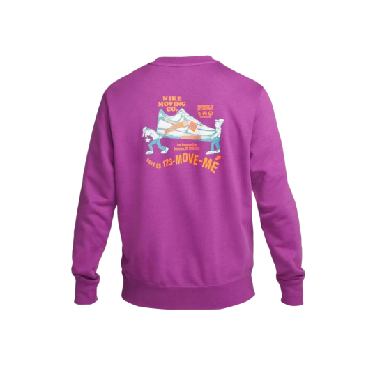 Nike NSW French Terry Crewneck Sweatshirt Berry - Asia