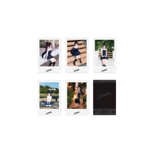 Woowakgood Lilpacon Polaroid Photocard Set