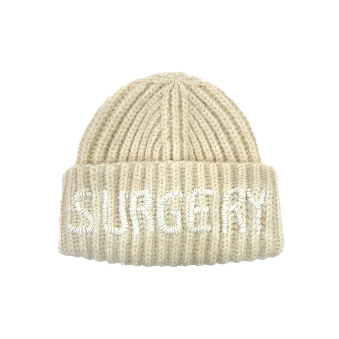 【SURGERY】surgery hand stitch embroidery logo beanie 関税込☆SURGERY☆surgery hand stitch embroidery logo beanie