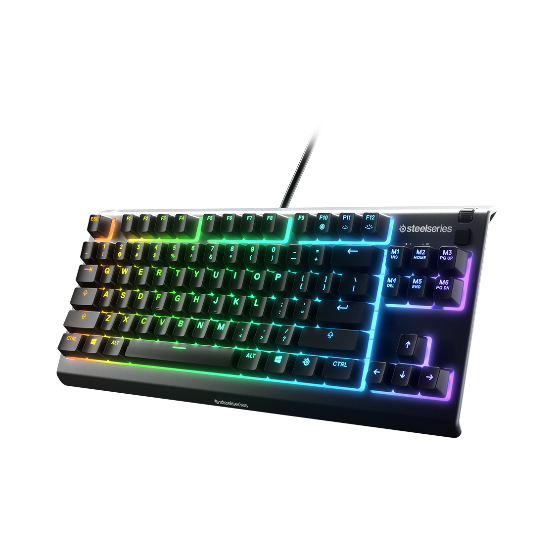 스틸시리즈 에이펙스 3 TKL 저소음 게이밍 키보드(Steelseries Apex 3 TKL Low Noise Gaming Keyboard)
