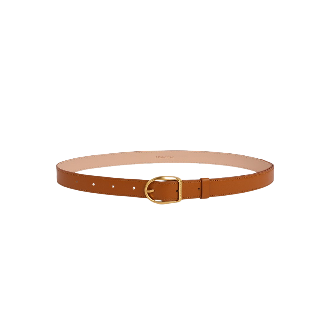 24062189 APOA Lisse belt Brown - 대표 이미지 #1
