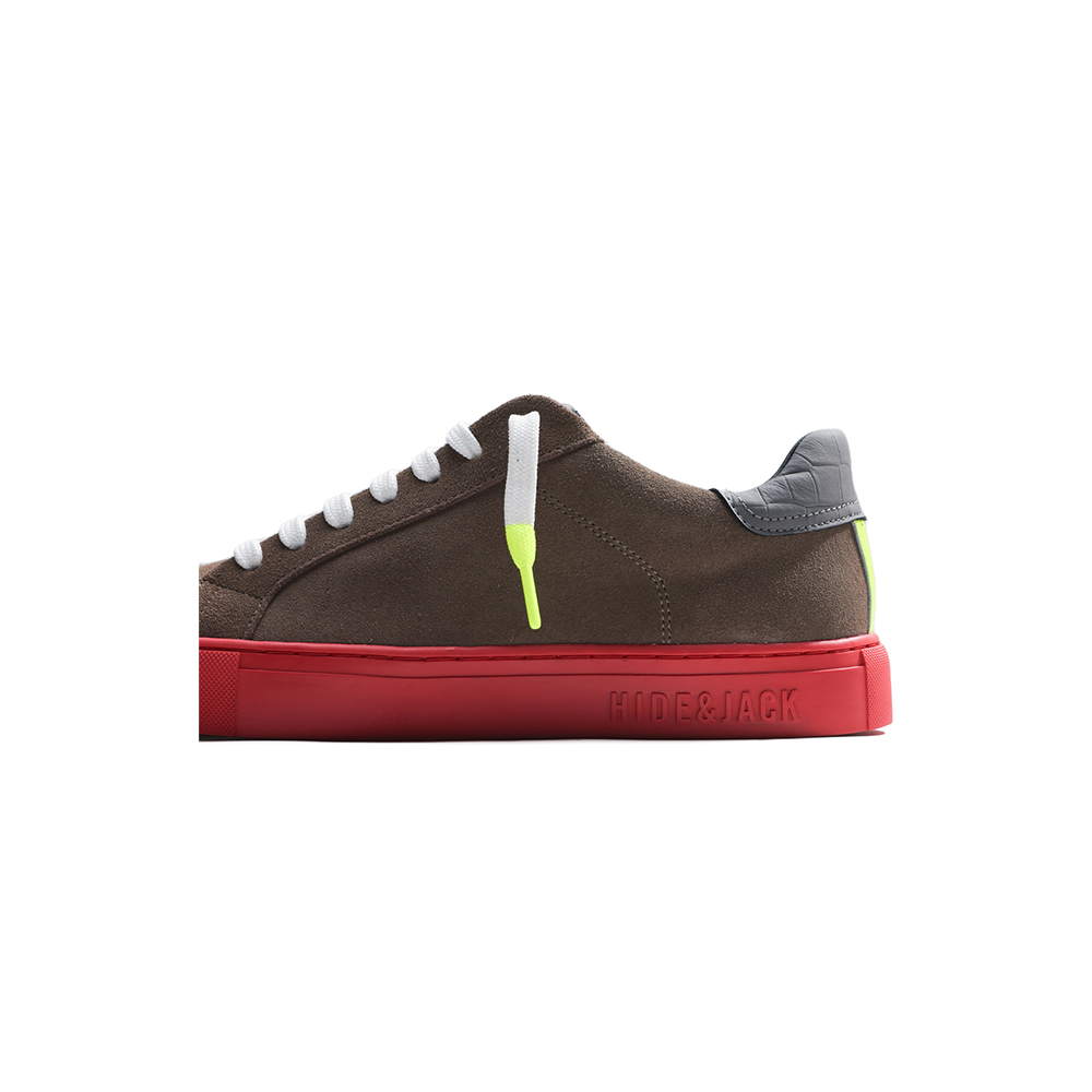 하이드앤잭 에센스 오일 스니커즈 브라운(Hide&Jack Essence Oil Line Sneakers Brown) - 4