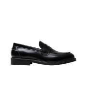 PENNY PLATE Men Loafer Black Low