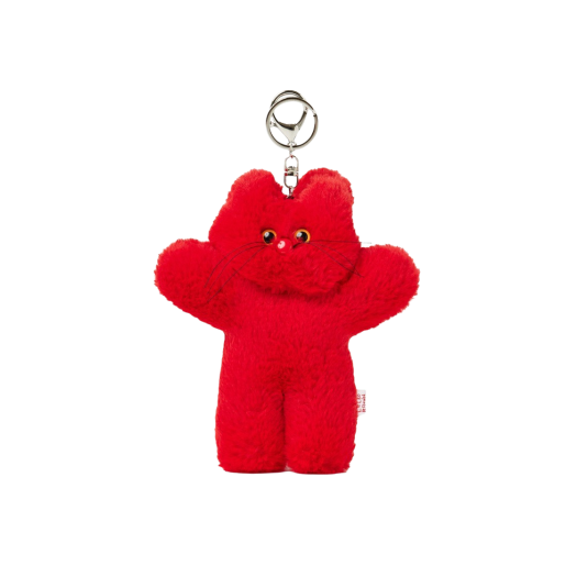 ◆[Lelbobrown] とてもかわいい 3色 Little Cat Keyring◆ 렐보브라운 리틀 캣 키링 바이올렛 | LELBOBROWN | KREAM