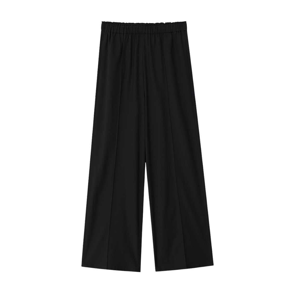 DP2WP007BK Leha Women Tres Wide Leg Pants Black - 대표 이미지 #1