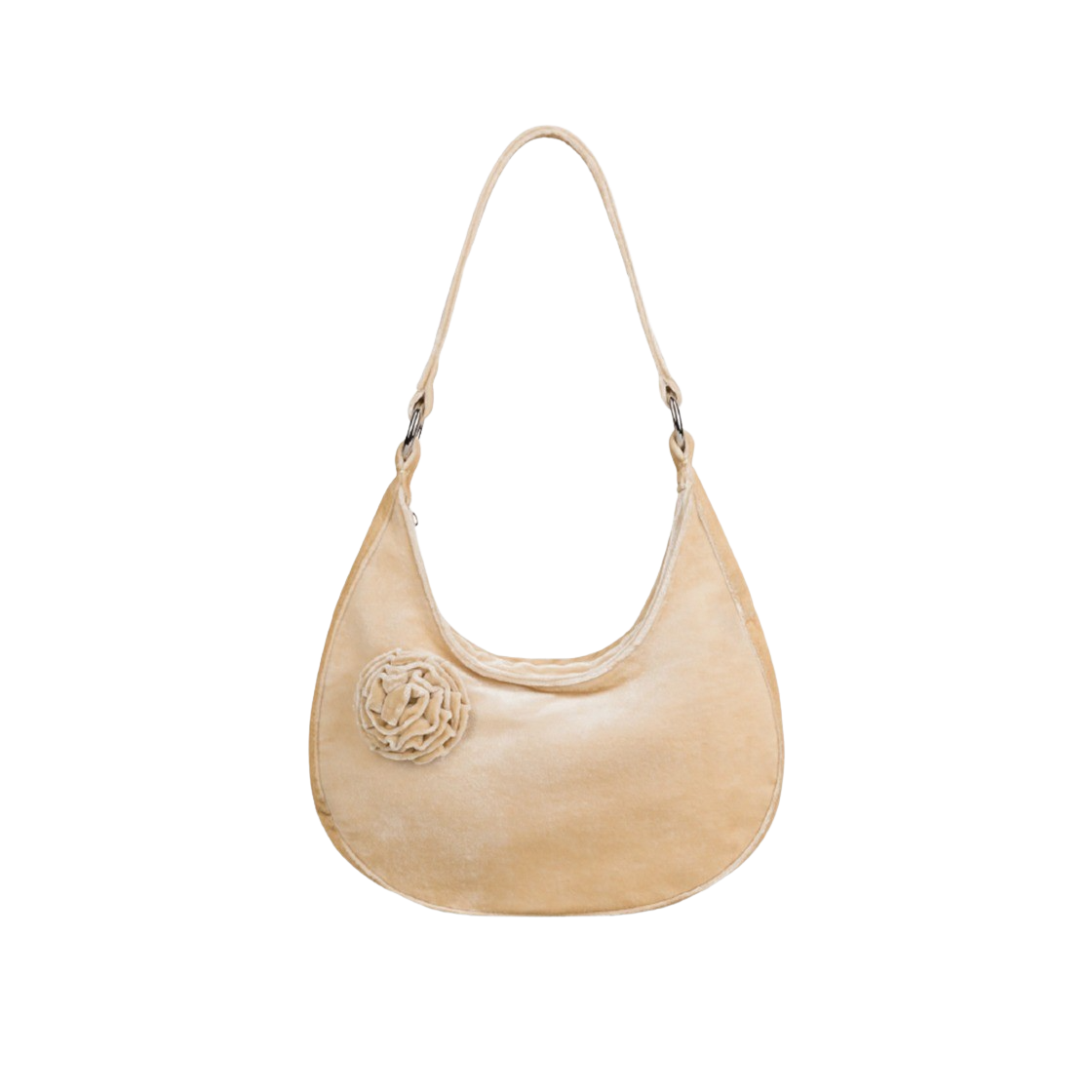 Home of Hai Edith Bag/ベルベット ショルダーバッグ 韓国 하이 에디트 백 벨벳 다크 브라운 | Hai | KREAM