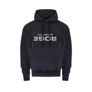 Martine Rose Classic Hoodie Black Washed Rose - 24FW