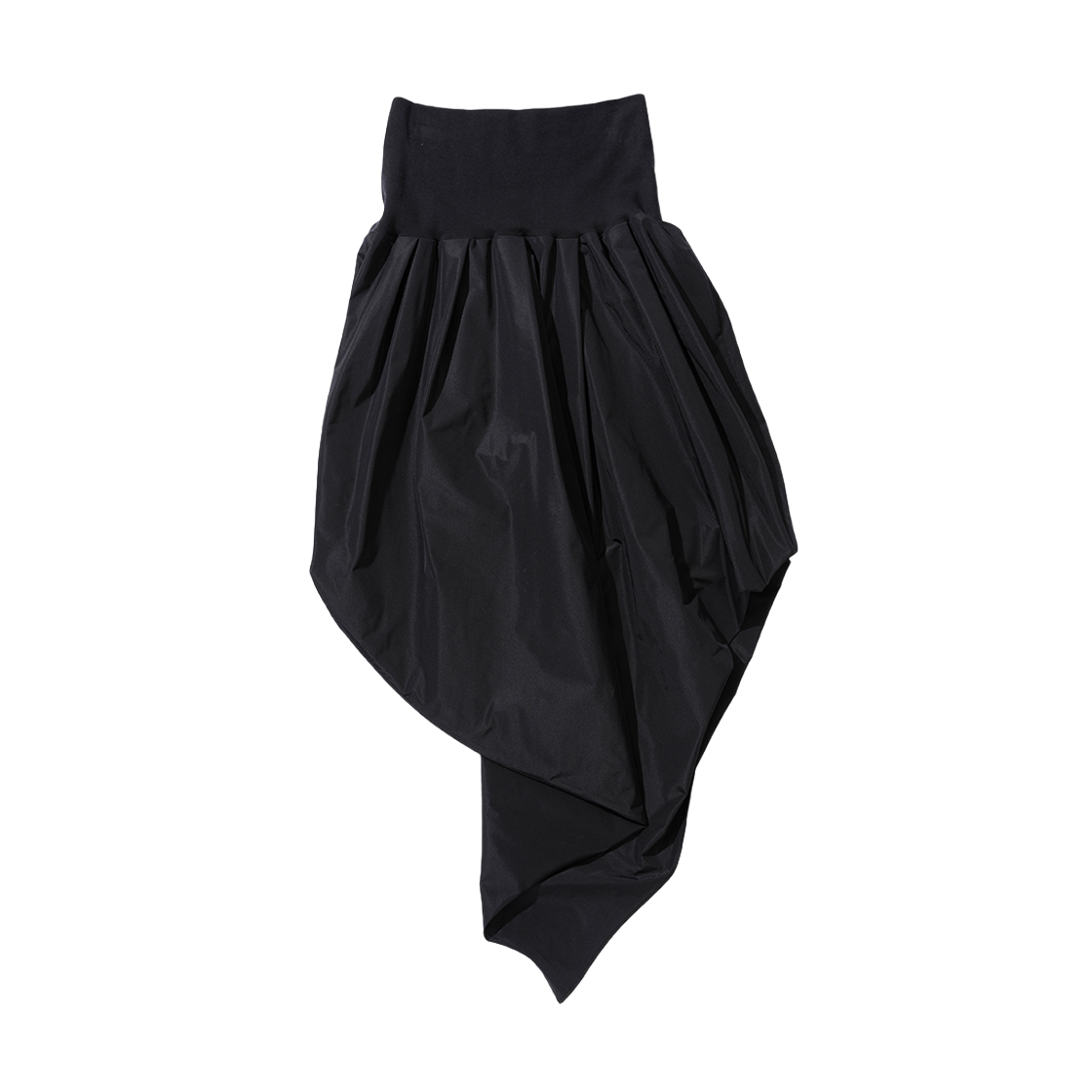 WGSK2503011-2 Odlyworkshop Asymmetric Balloon Skirt Silence