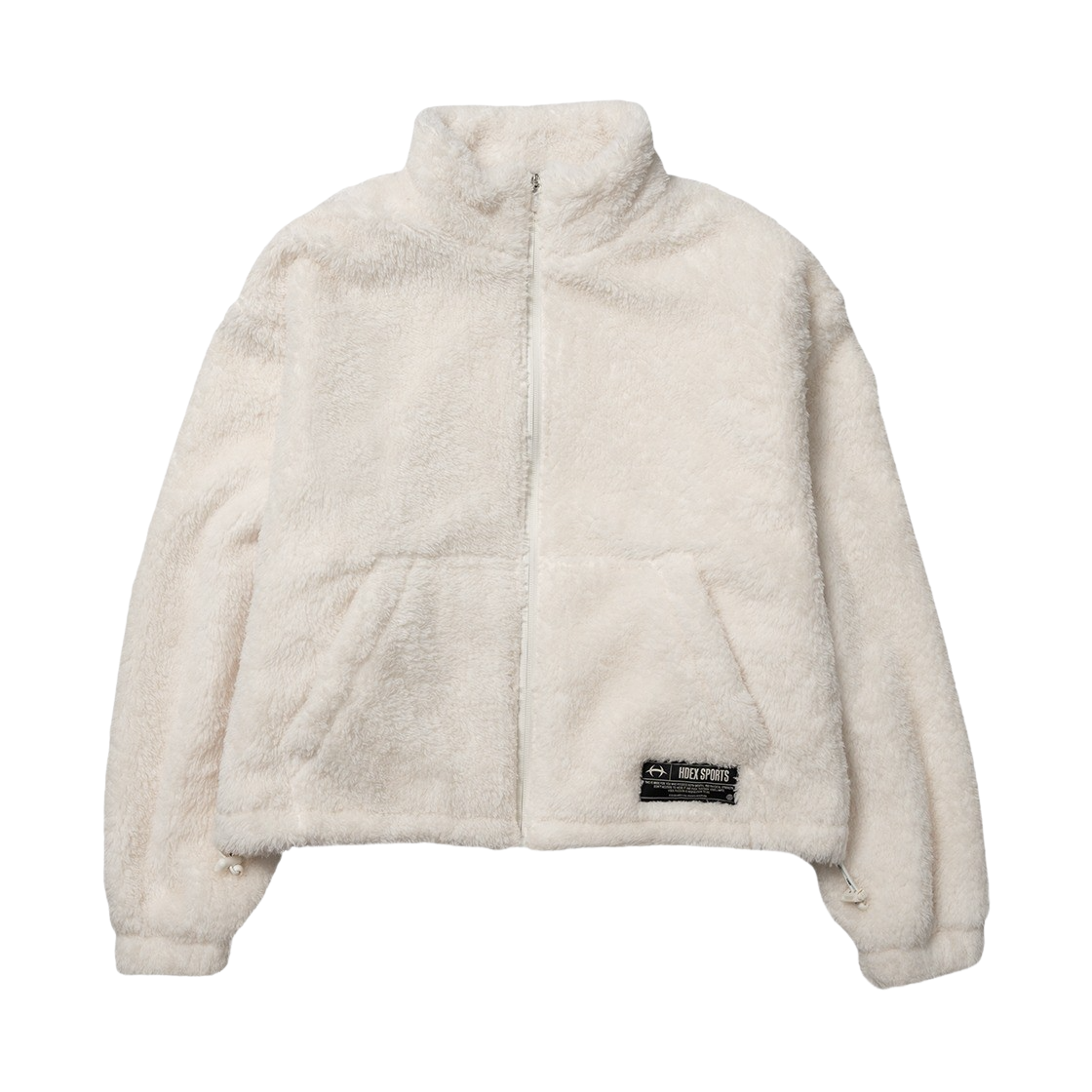 에이치덱스 우먼스 퍼플리스 집업 아이보리