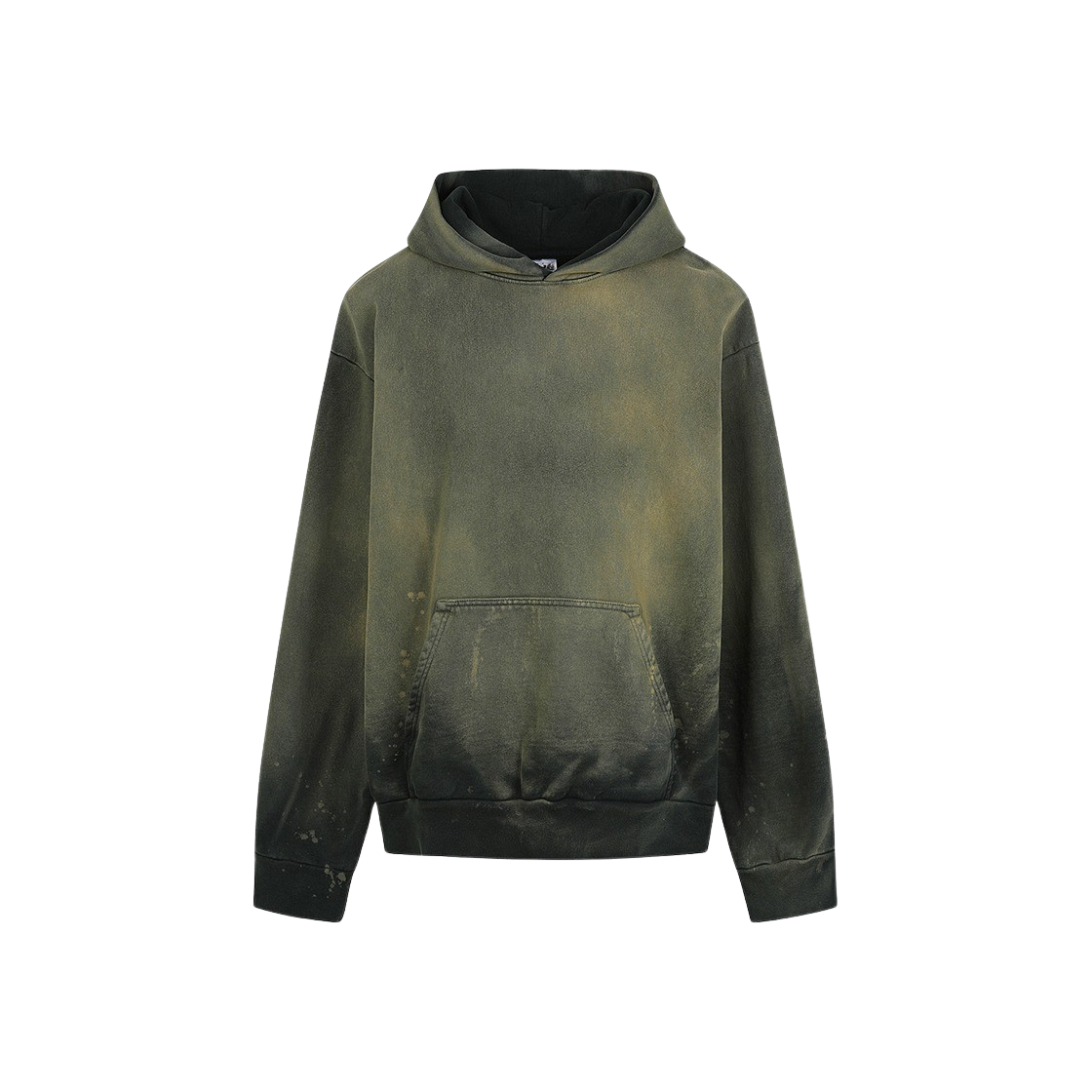 KM4ATSHBG05GN [KREAM 단독] Basketcase Blanch Sunfaded Hoodie Green Yellow