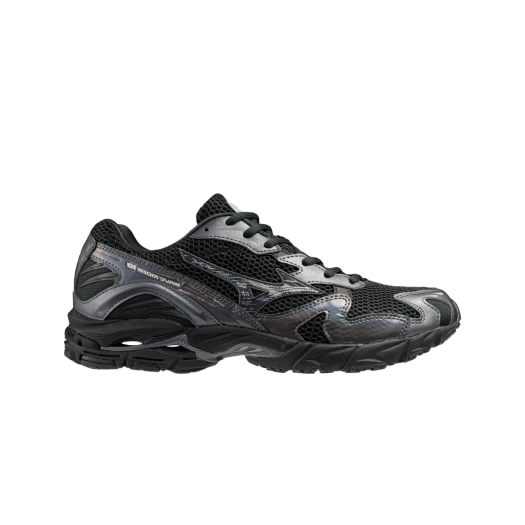 D1GA243108 Mizuno Wave Rider 10 Black Sand Black Sand Metallic Gray