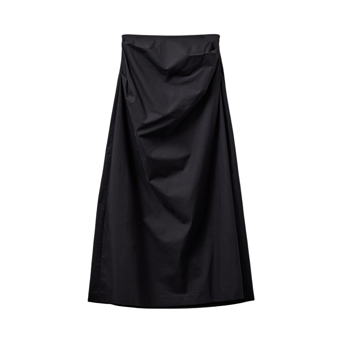 KW4CSKLTG08BK The Garment Women Cyprus Drape Skirt Black - 24FW