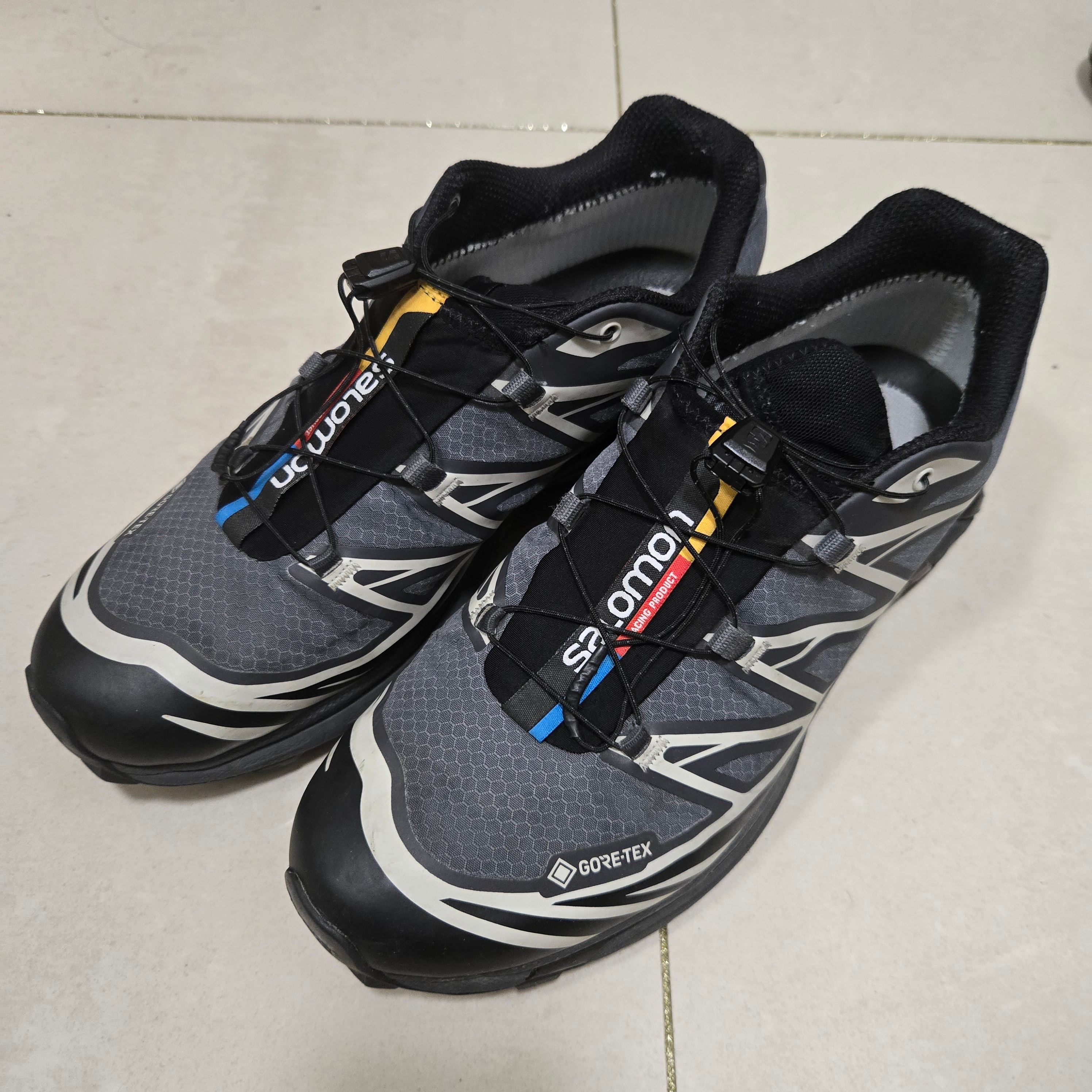 Salomon XT-6 Gore-Tex Black Ebony 착용 스타일
