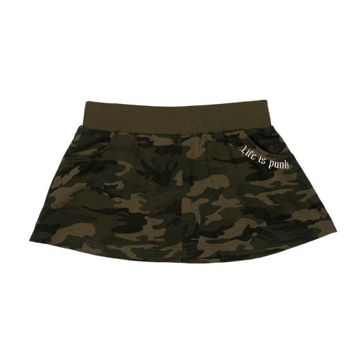 ミニスカート ROUGHNECK camo low rise skirt Low Rise Camo Mini Skirt – Better Stay Together