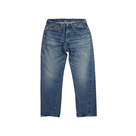 Warehouse & Co. Lot 2nd-Hand 1101 Pants Used Wash Light Indigo
