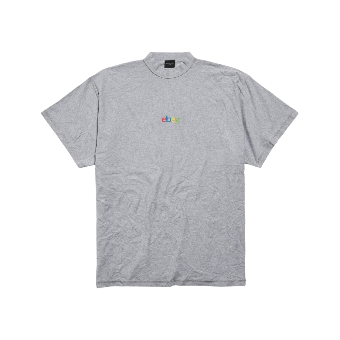 787358TRVE81300 Balenciaga x eBay Inside Out T-Shirt Oversized in Grey - 대표 이미지 #1