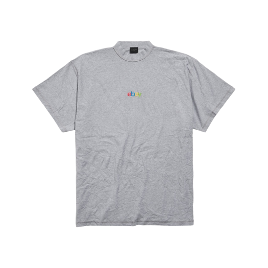 Balenciaga x eBay Inside Out T-Shirt Oversized in Grey