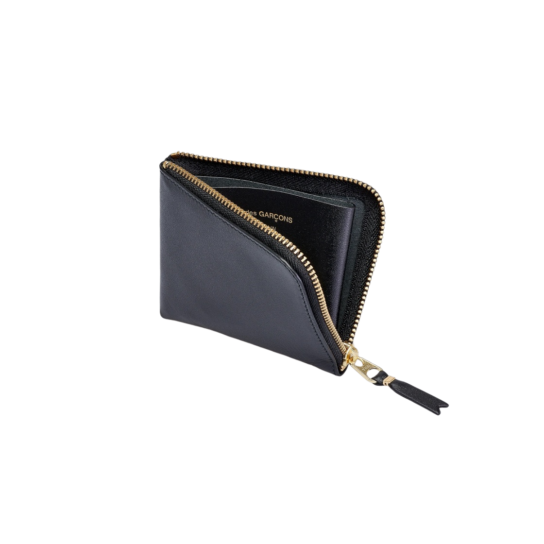 꼼데가르송 SA3100 클래식 레더 지갑 블랙(Comme des Garcons SA3100 Classic Leather Wallet Black) - 2