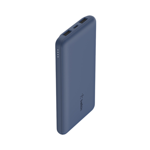 벨킨 10000mAh 3포트 15W PD 고속 충전 보조배터리 BPB011bt 블루