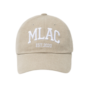 Millo Archive Arch Letter Ball Cap Melange Beige