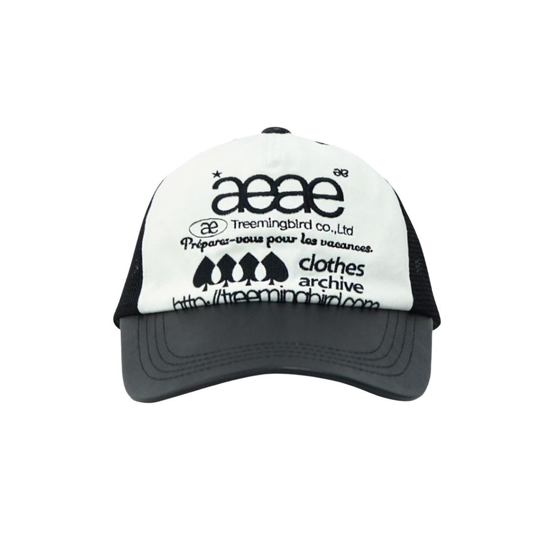 キャップ AEAE aeae x TREEMINGBIRD Web Logo Mesh Cap BSA056 ◇AEAE X TREEMINGBIRD Web Logo Mesh Cap◇ (AEAE/キャップ