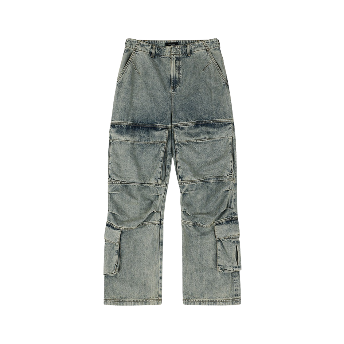 KM4APADES30LB Entire Studios Heavy Denim Cargo Surface Wave