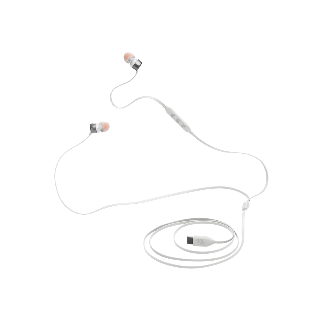 제이비엘 TUNE 310C 유선 이어폰 화이트
