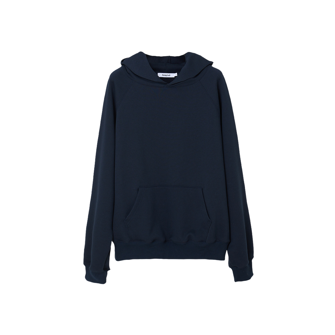 어레이드 컴피 오버사이즈 래글런 후디 네이비(Arrayed Comfy Oversized Raglan Hoodie Navy)